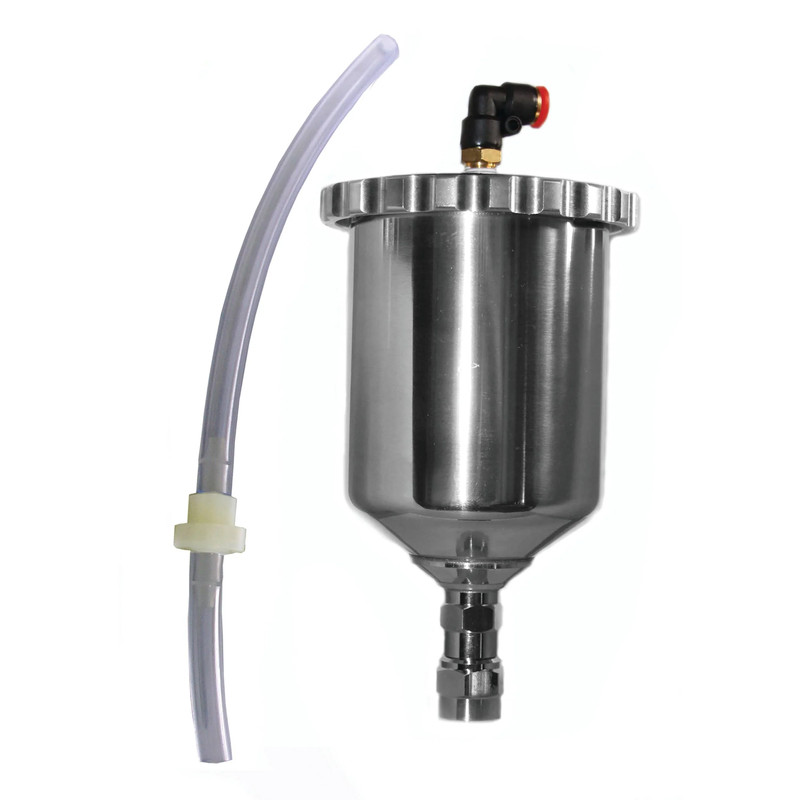 400cc Aluminum Gravity Feed Cup Assembly- For T-75G